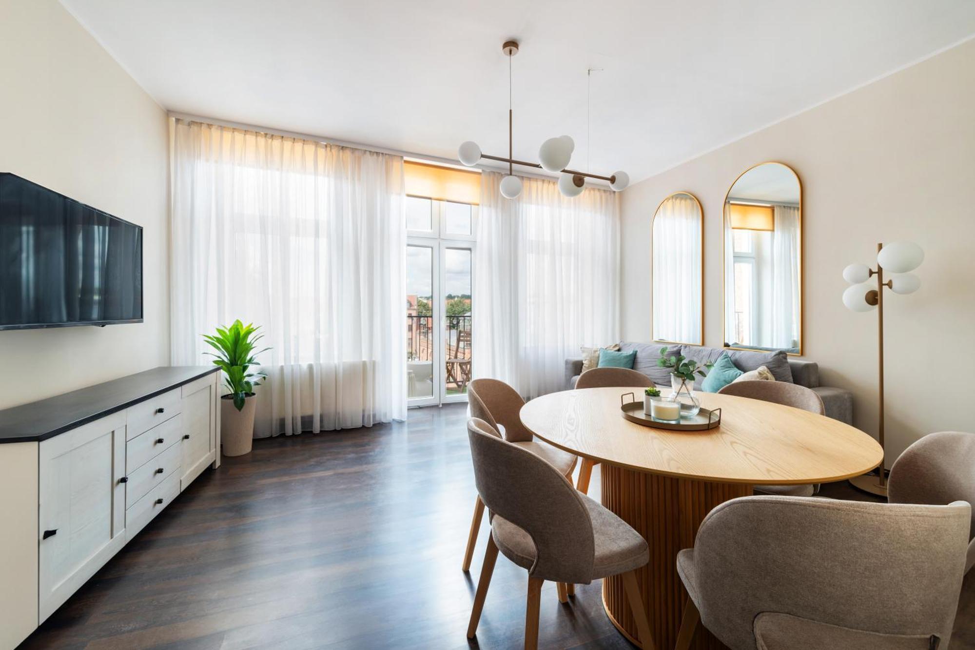 Stunning Apartment With Balcony Gdańsk Extérieur photo