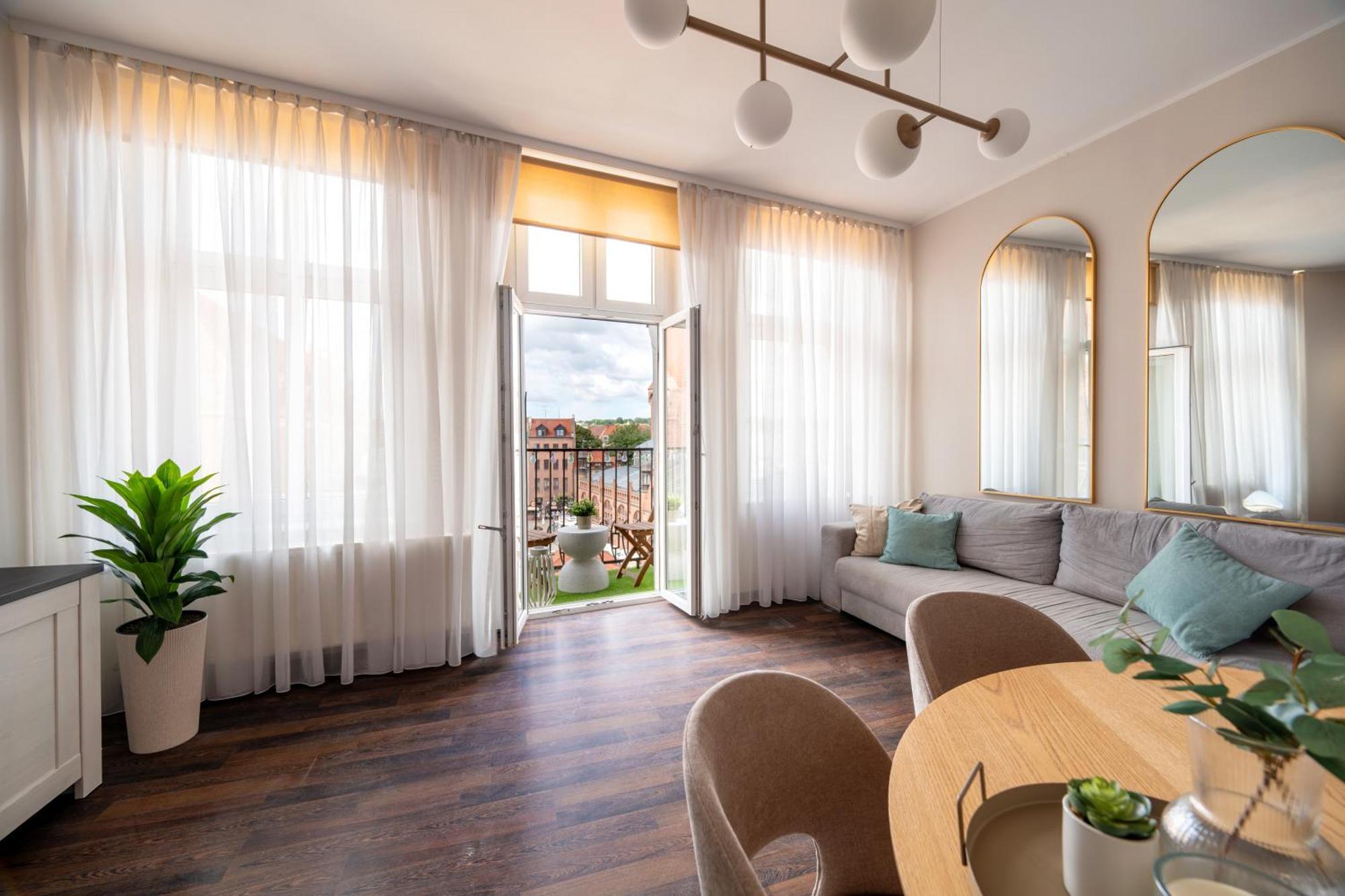 Stunning Apartment With Balcony Gdańsk Extérieur photo